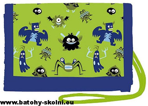Dětská peněženka na krk Stil Monsters - obrázek 1