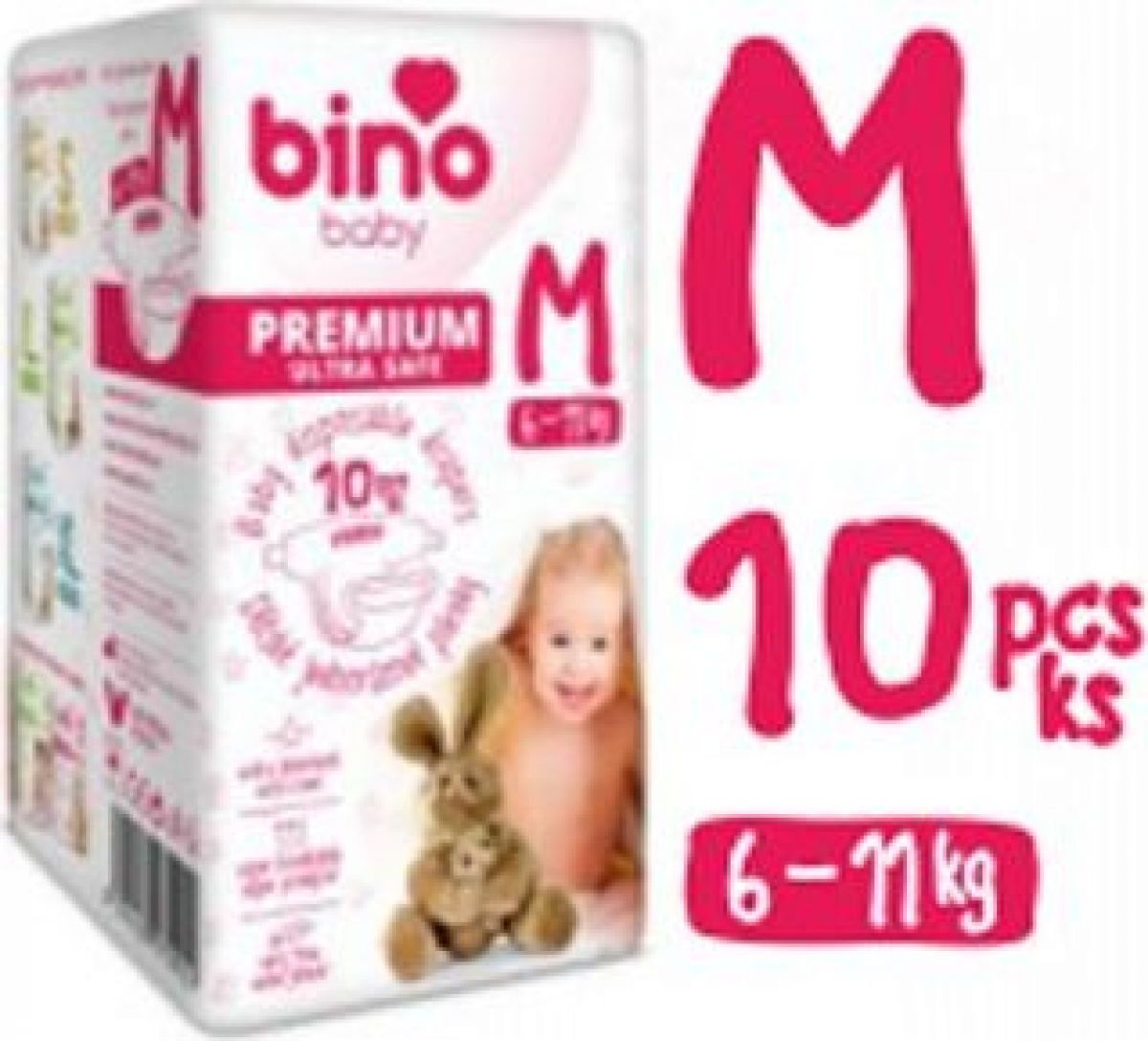 Bino Pleny BABY PREMIUM M 6x10 ks - obrázek 1
