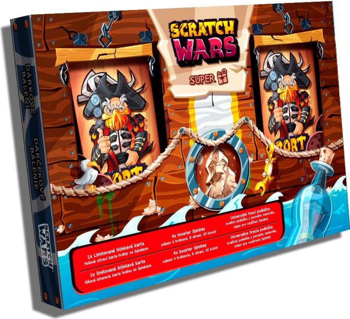 Scratch Wars Dárkové balení Port Spinbay - obrázek 1