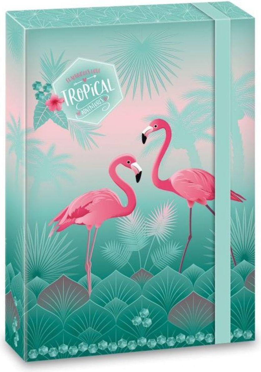 Ars Una Box na sešity Pink Flamingo A4 - obrázek 1