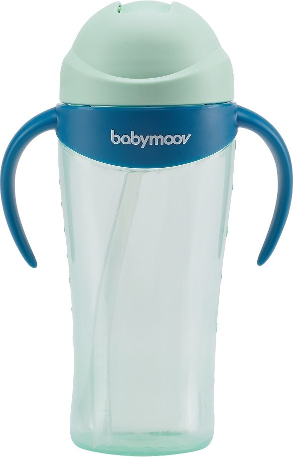 BABYMOOV Hrníček s brčkem 300ml Azur - obrázek 2