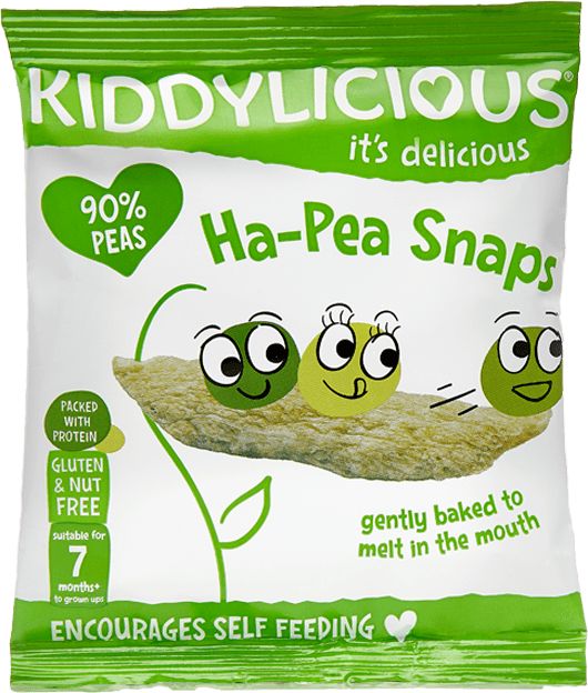 12x KIDDYLICIOUS Hráškově - rýžové lusky 15 g - obrázek 2