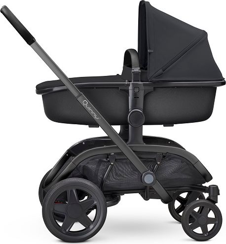QUINNY Korbička Hux Carrycot 2019 - Black on Black - obrázek 2
