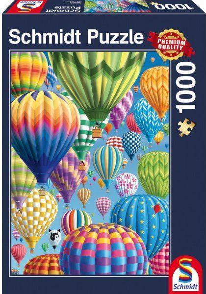SCHMIDT Puzzle Nebe plné balónů 1000 dílků - obrázek 2