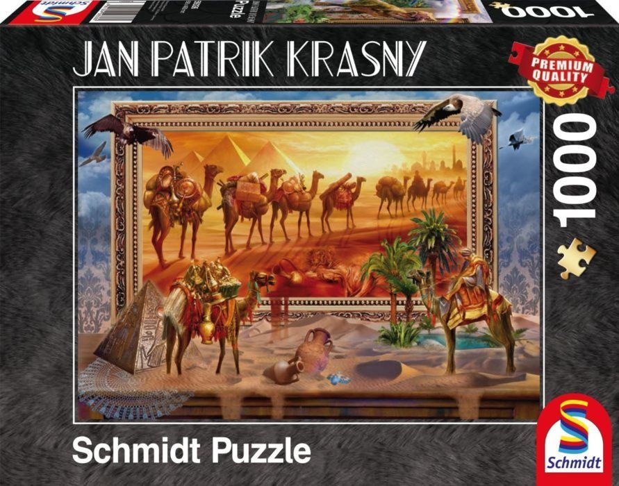SCHMIDT Puzzle Probuzeni k životu: Egypt 1000 dílků - obrázek 2