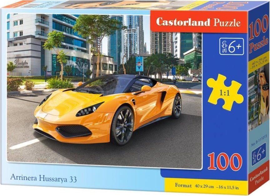 CASTORLAND Puzzle Arrinera Hussarya 33, 100 dílků - obrázek 1
