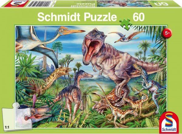 SCHMIDT Puzzle Mezi dinosaury 60 dílků - obrázek 2