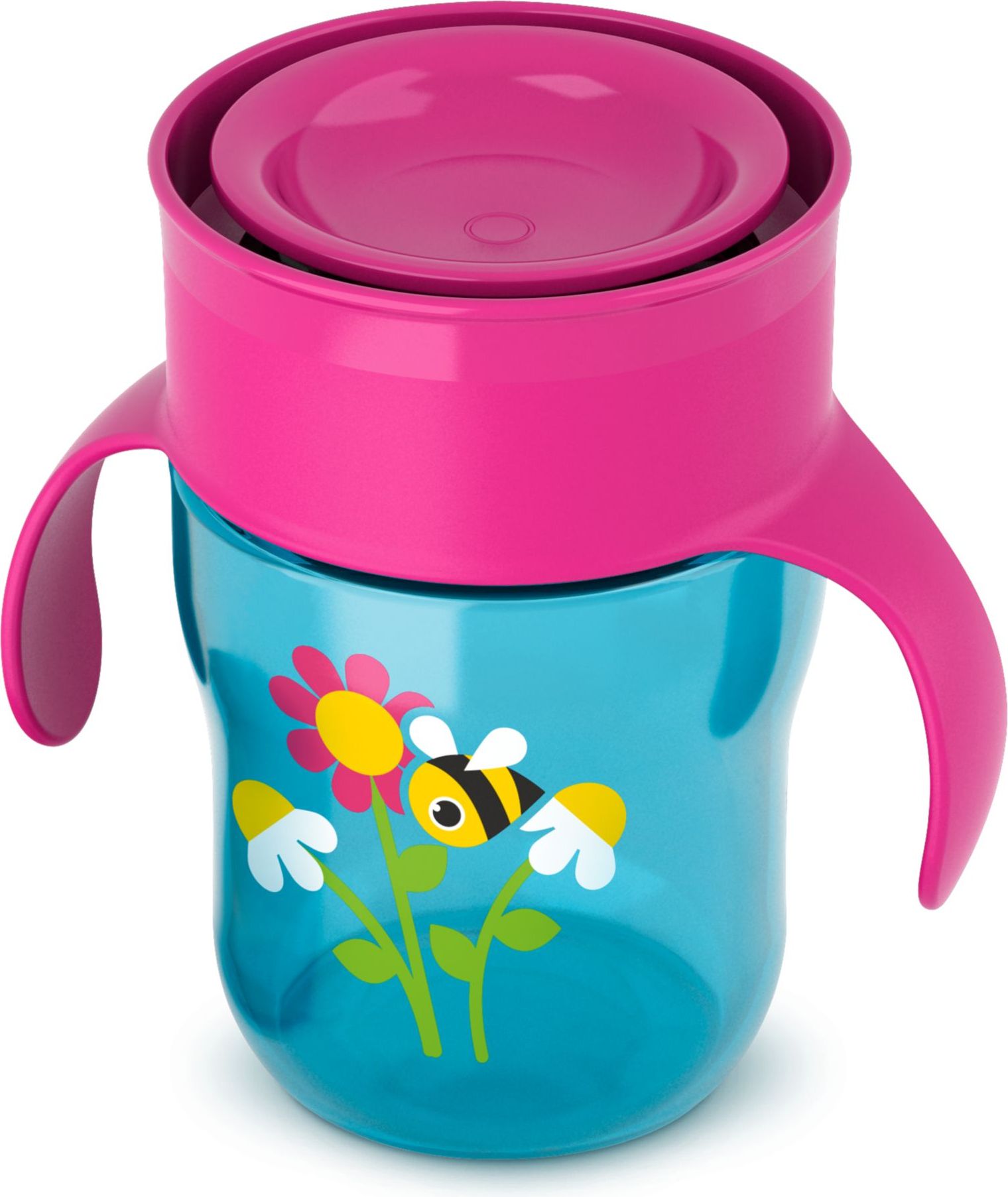PHILIPS AVENT Hrneček první skutečný pro dívky 260 ml - obrázek 1