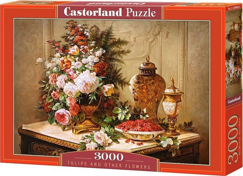CASTORLAND Puzzle Kytice s tulipány 3000 dílků - obrázek 2