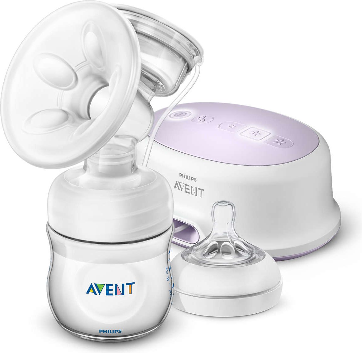 PHILIPS AVENT Odsávačka mateřského mléka Natural elektronická - obrázek 1