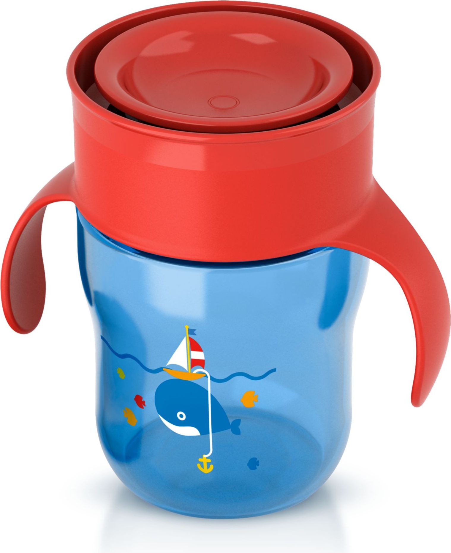 PHILIPS AVENT Hrneček první skutečný pro chlapce 260 ml - obrázek 1