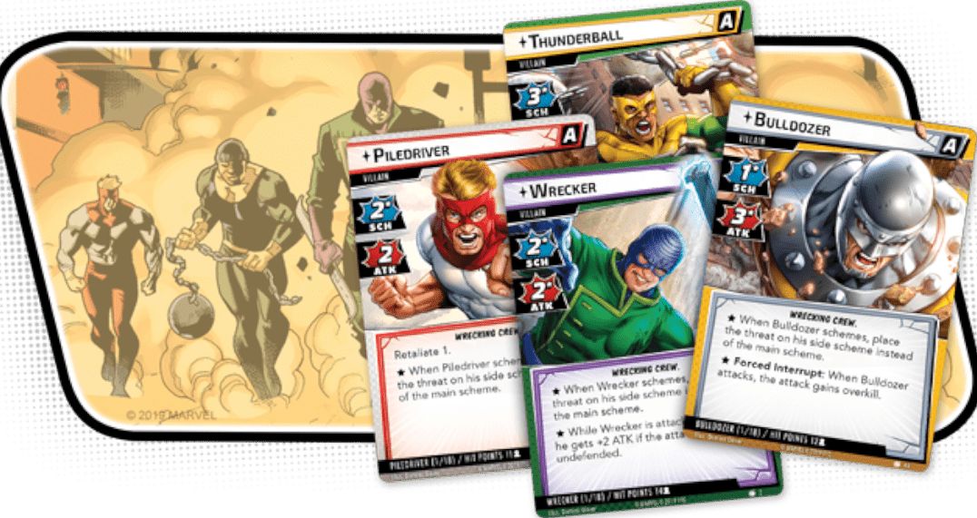 FFG Marvel Champions: The Wrecking Crew - Scenario Pack - EN - obrázek 2