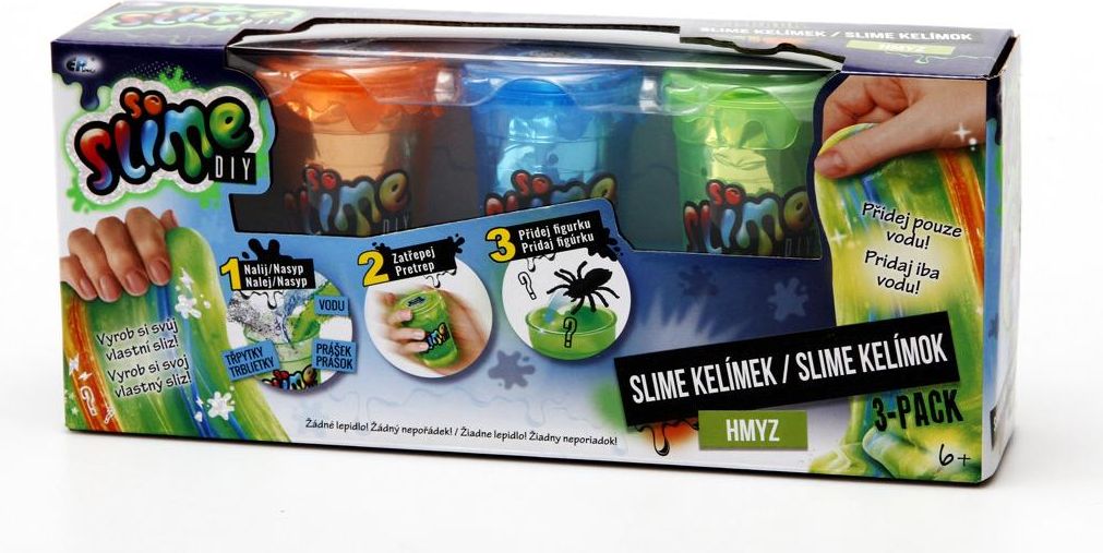 Slime 3 pack pro kluky - obrázek 1