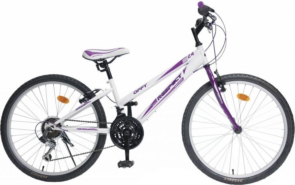 Dětské kolo Respect bike - Offy 24 - bílé - obrázek 1