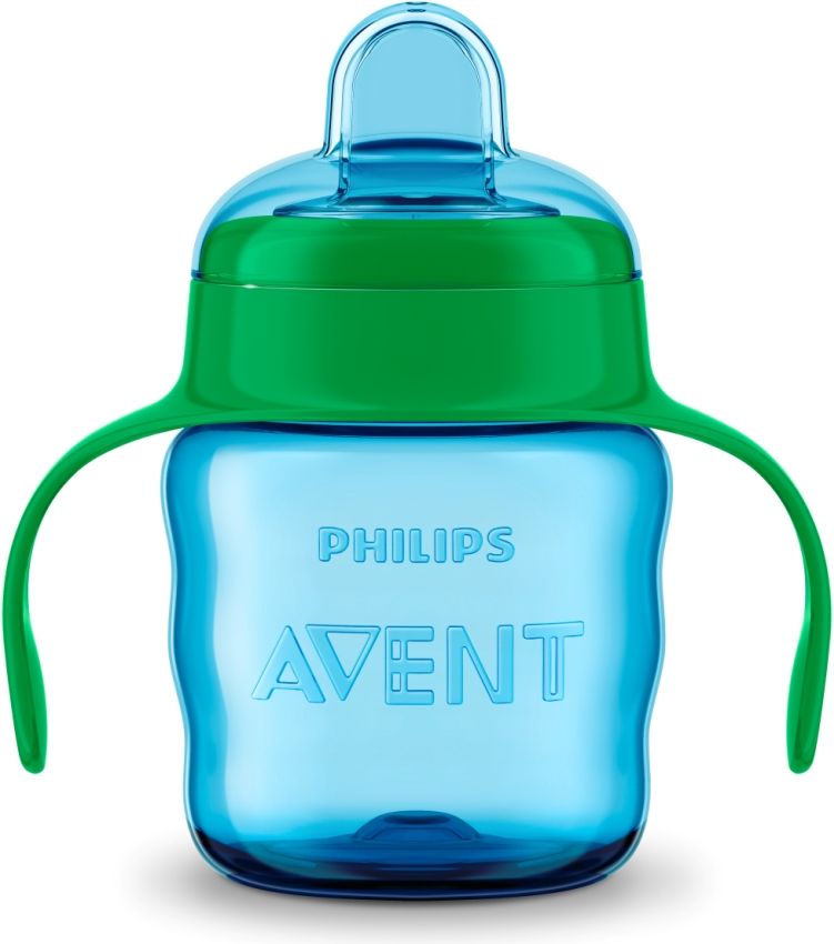 PHILIPS AVENT Hrneček pro první doušky Classic s držadly chlapec 200 ml - obrázek 1