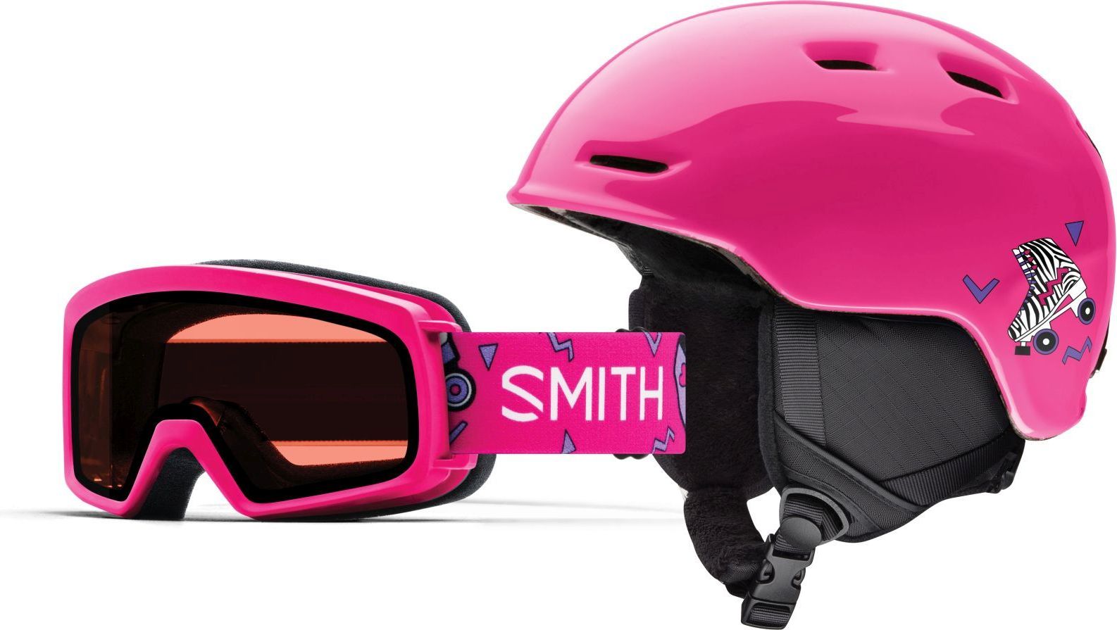 Smith Zoom Jr. - pink skates 53-58 - obrázek 1