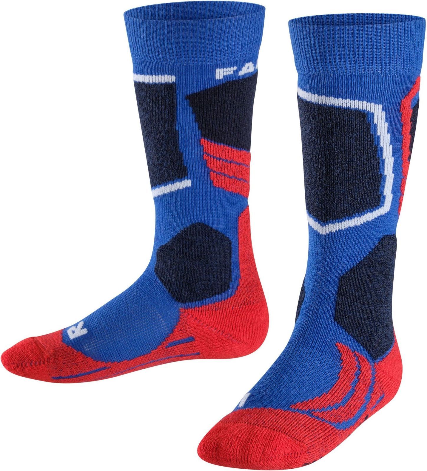 FALKE SK2 Kids Skiing Socks - cobalt blue 23-26 - obrázek 1