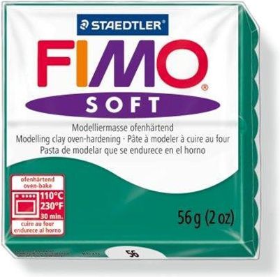 FIMO® soft 8020 56g tmavě zelená - obrázek 1