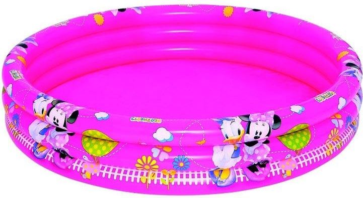Bestway Bazén nafukovací Mickey Mouse 3 pruhy průměr 122 cm - obrázek 1