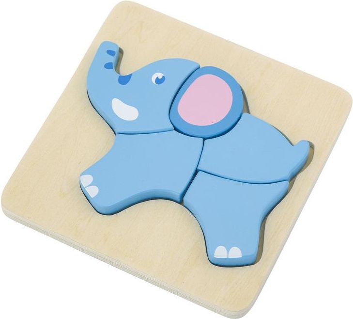 Puzzle slon - obrázek 1