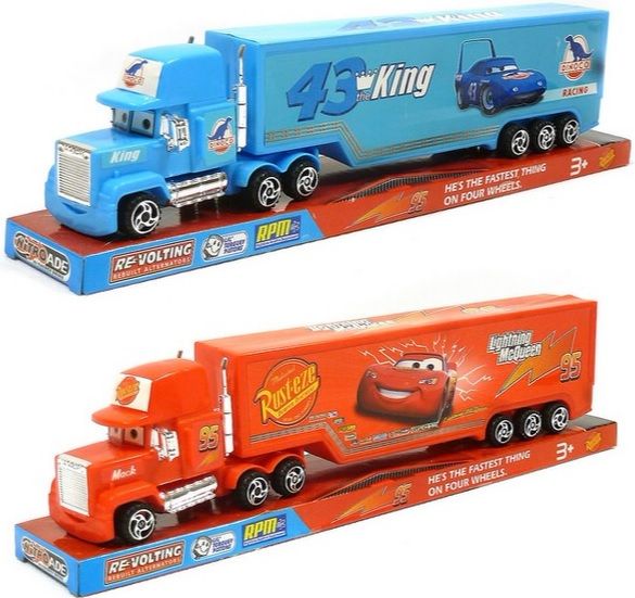 Kamion Mack Cars 32 cm - modrá - obrázek 1
