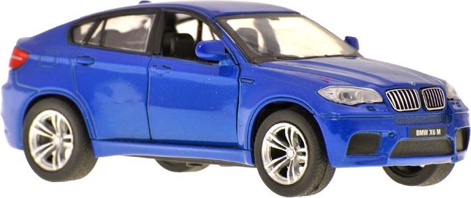 Kovové auto - BMW X6 - červená - obrázek 1