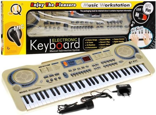 Elektronický klavír s USB vstupem MQ-811USB - obrázek 1