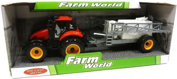 Dětský farmářský traktor s postřikovou cisternou - obrázek 1