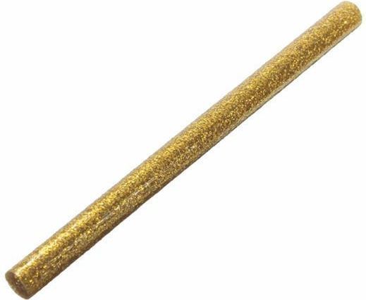 Lepicí tyčinka do tavné pistole, zlatá, se třpytkami, 3ks, 7x200 mm, bal. 3 ks - obrázek 1