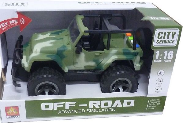Vojenské terénní auto Jeep - obrázek 1