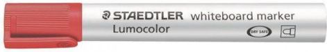 Popisovač na bílou tabuli "Lumocolor 351", červená, kuželový hrot, 2mm, STAEDTLER - obrázek 1