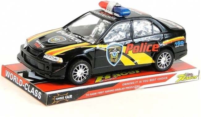 Policejně auto - černá - obrázek 1