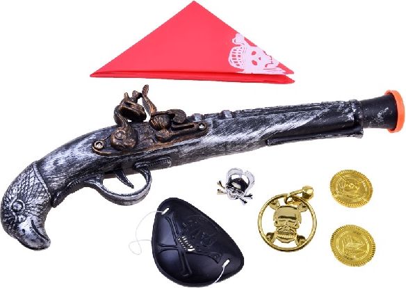 Pirátská pistole s doplňky - 2 - obrázek 1
