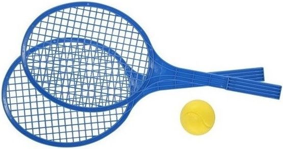 Tenisový set plážový 51 cm - červená - obrázek 1