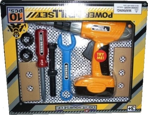 Dětské nářadí Drill set - obrázek 1