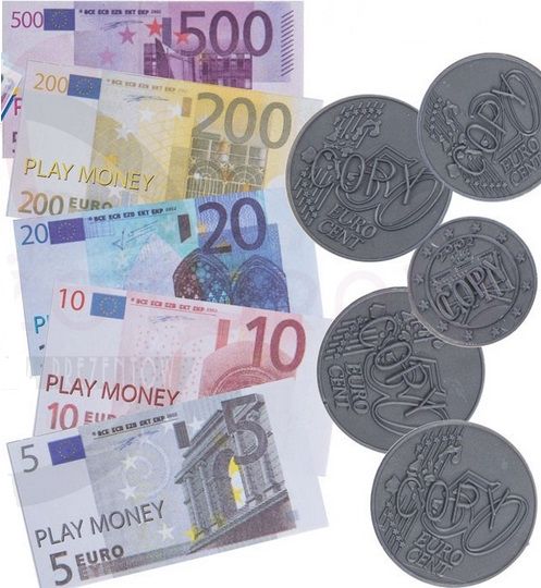Dětské Euro peníze - obrázek 1