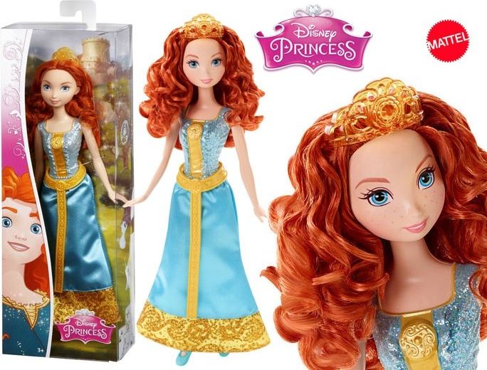 Mattel - pohádková panenka Merida - obrázek 1
