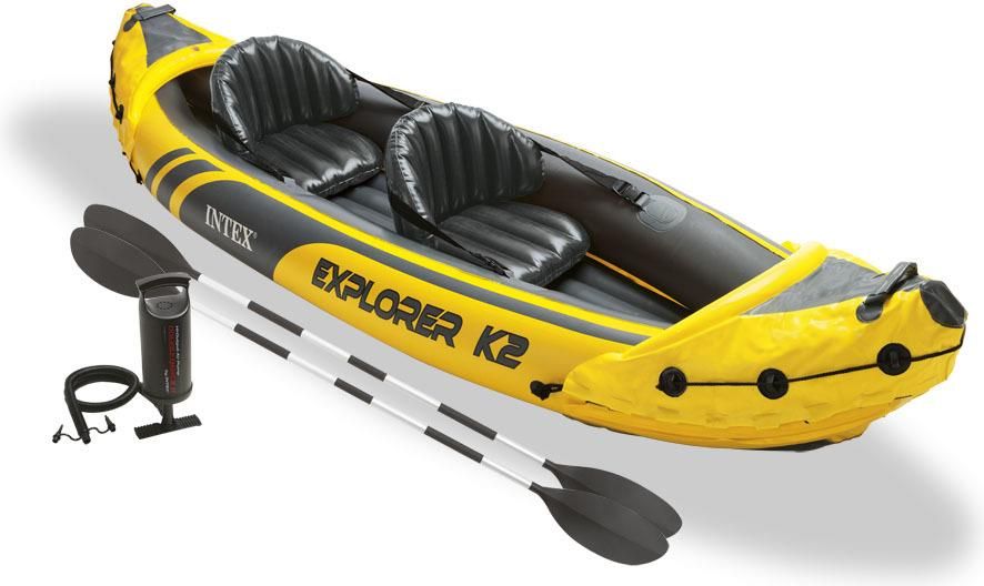 INTEX 68307NP Kanoe nafukovací Explorer K2 - obrázek 1