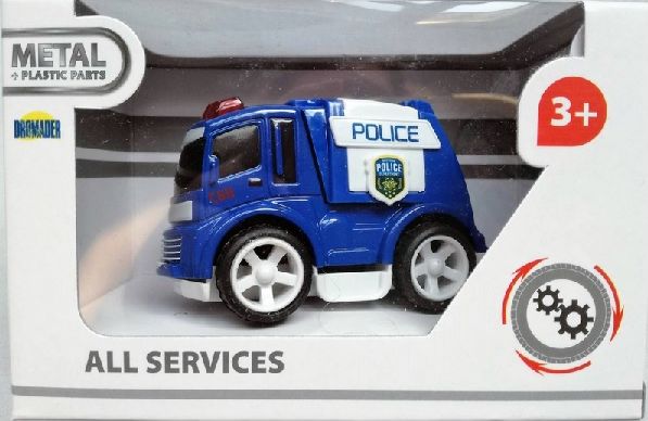 Policejní auto 8 cm - obrázek 1