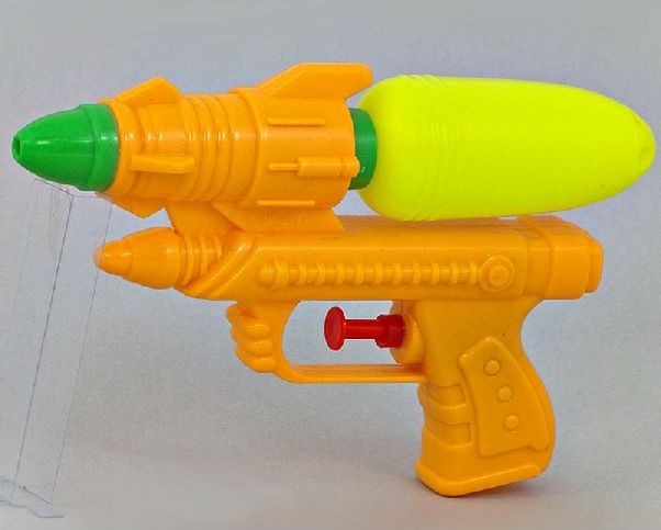 Pistole na vodu 25 cm - oranžová - obrázek 1