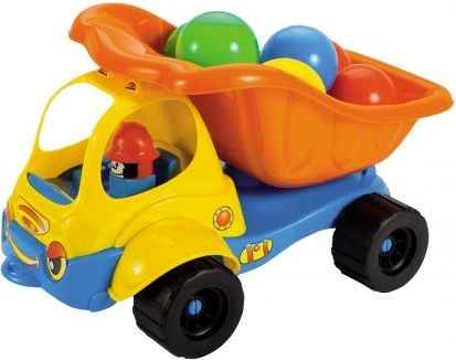 Vyklápěcí auto Bacek s míčky - obrázek 1