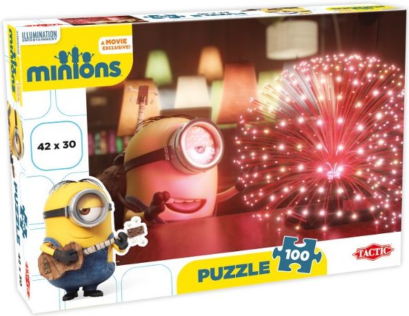 TACTIC Puzzle 100 dílny - Mimoni - obrázek 1