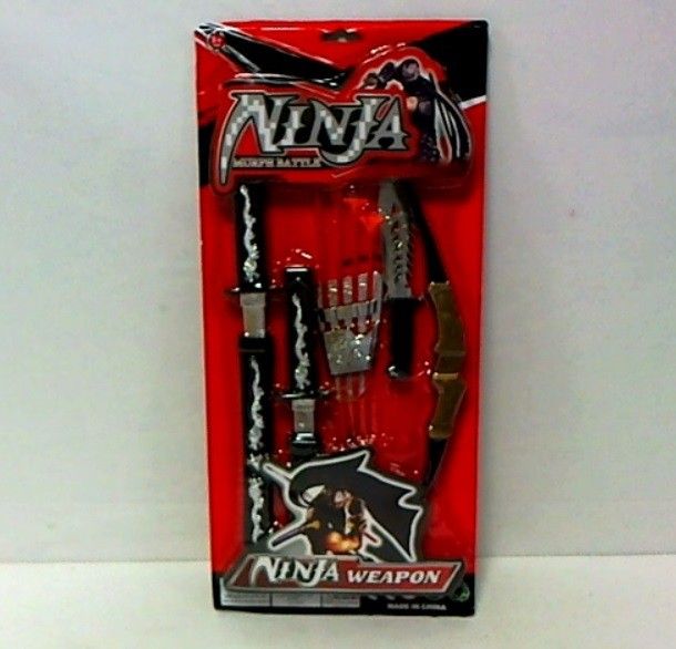Souprava ninja bojovníka 4 dílná - obrázek 1