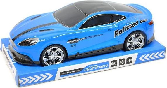 Sportovní auto 25 cm - modrá - obrázek 1