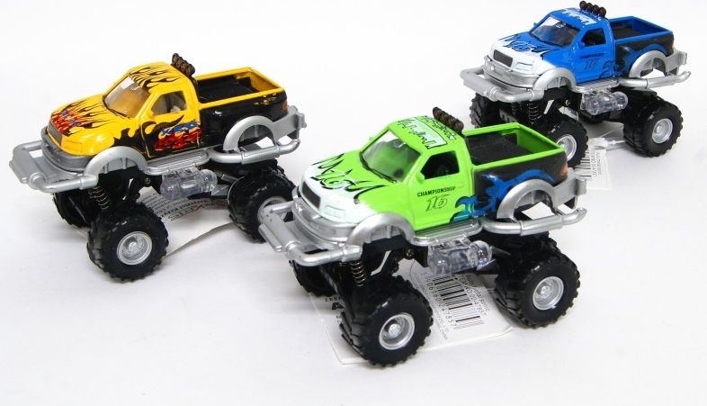 Terénní auto 13 cm - modrá - obrázek 1