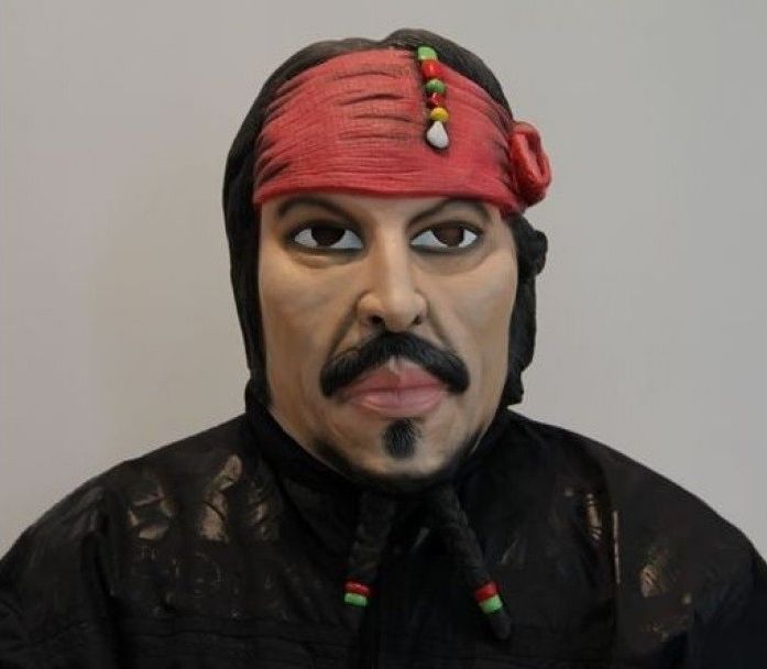 Maska ​​piráta - obrázek 1