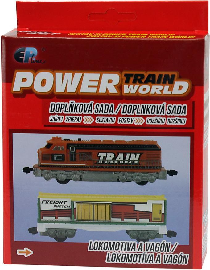 Power train World - Lokomotiva a vagón - obrázek 1