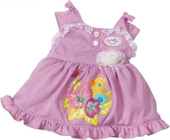 BABY BORN šaty pro panenku - růžové - obrázek 1