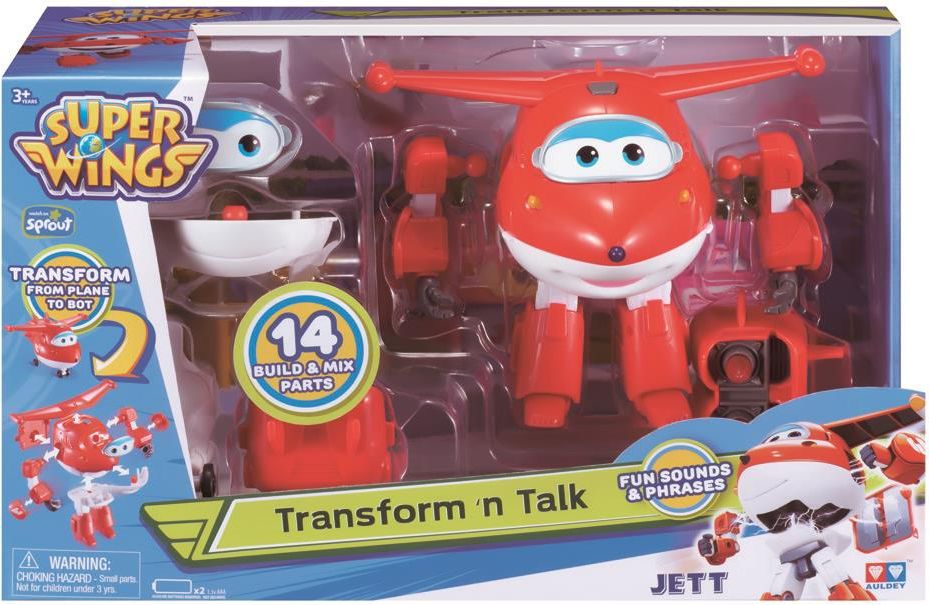 Super Wings - Transformující a mluvící - Jett - obrázek 1