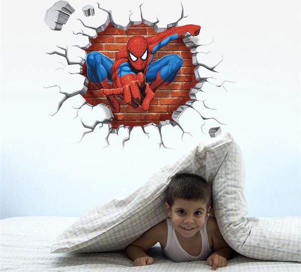 Nálepky na zeď Spiderman